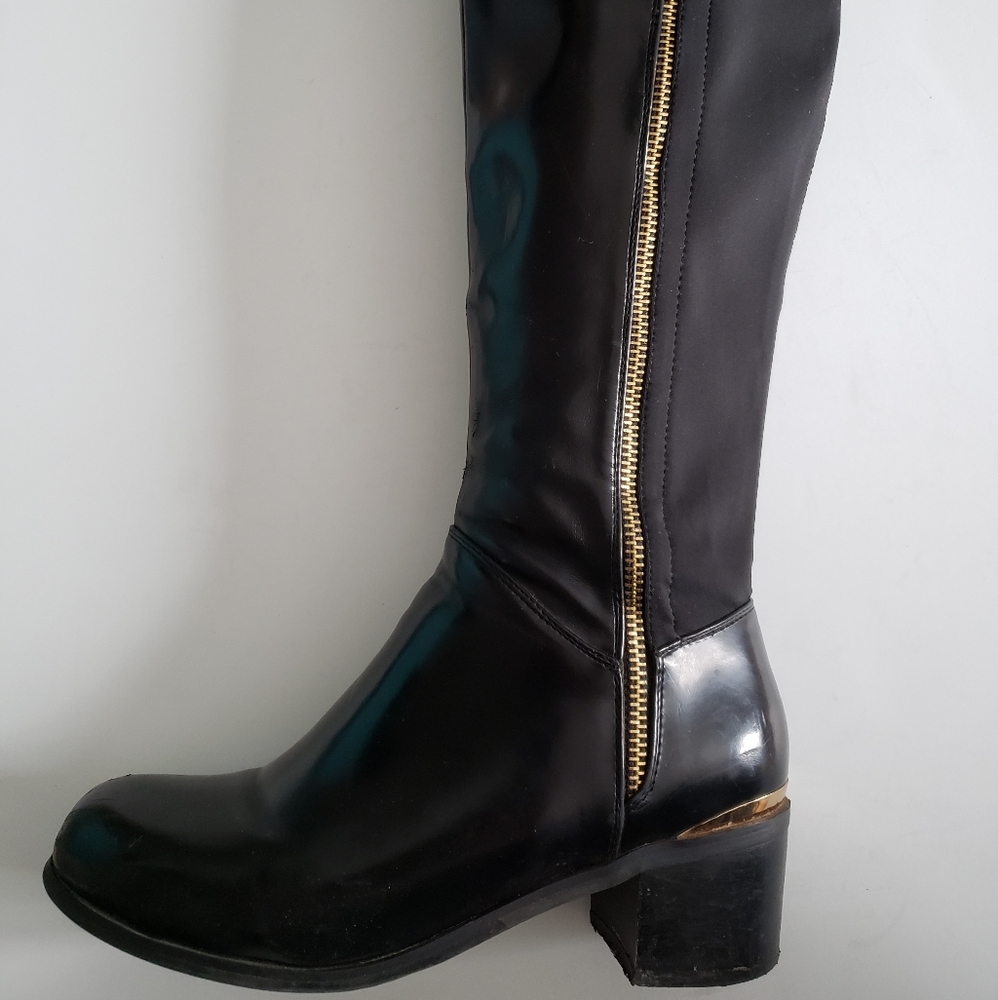 Black boots